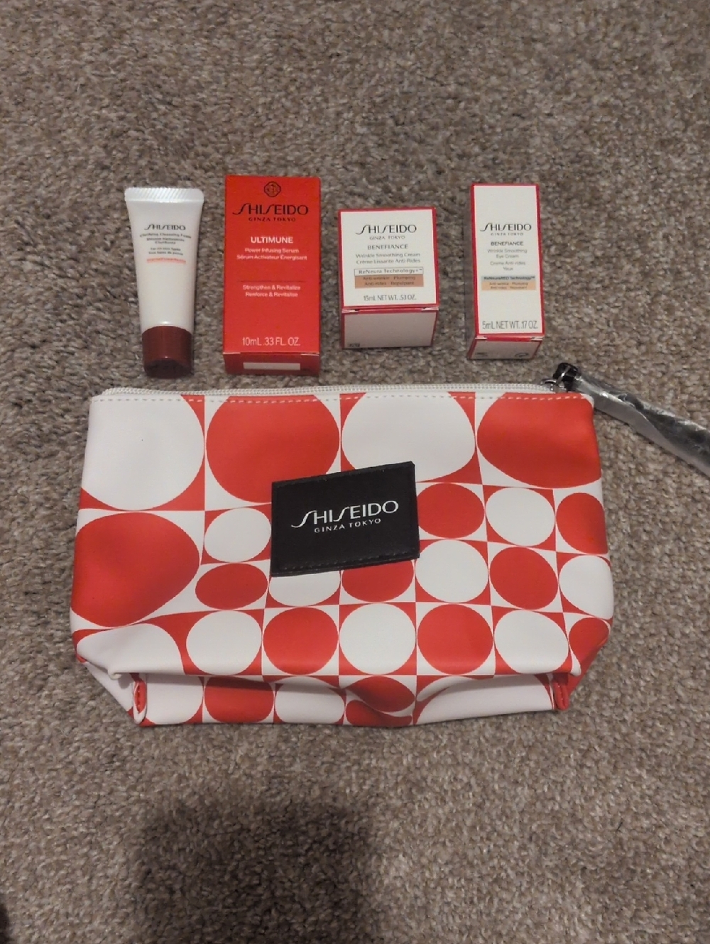 Shiseido Travel Set